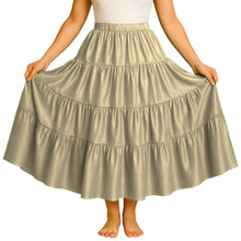 12 Yard 4 Tier Belly Dance Skirt | Full Volume Flow S-3XL S32