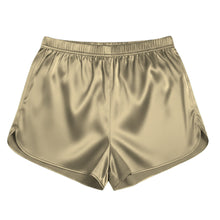 Satin Night Wear Mini Shorts | Sleep & Lounge Pant S-3XL | 41 Colors S78 Meek Mercery BY KF