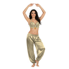 Satin Belly Dance Harem Pants | Flowy Trousers S-3XL | 41 Colors S66