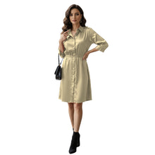 Satin Long Button Down Dress Shirt | Party Tunic S-3XL | 41 Colors S115