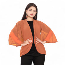 Women Chiffon Shrug / Jacket C51- Regular Size 1