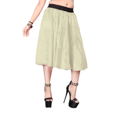 Satin Midi Skirt Party wear Skirt S24-Regular Size 1