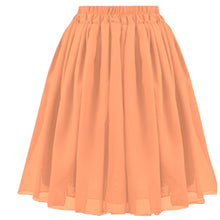 Flowy Chiffon Mini Skirt - High-Waist Pleated Party & Cocktail Wear C27
