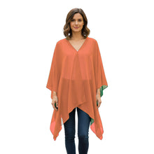 Chiffon Long Bolero Jacket Shrug | Sheer Cover-Up S-5XL | 30 Colors C50