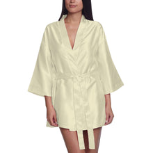 Satin Night wear Bathrobe S26  - Regular Size 1