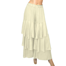 Satin Belly Dance 3 Layer Satin Palazzo Pants S97 - Regular Size 1