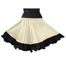 Satin Belly Dance  Short skirt with frill S41 - Regular Size 1