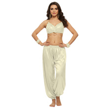 Satin Belly Dance Harem Pants | Flowy Trousers S-3XL | 41 Colors S10