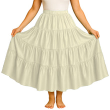 12 Yard 4 Tier Belly Dance Skirt | Full Volume Flow S-3XL S32