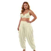 Satin Salwar Pants for Women – Wide Leg Harem Pants, S-5XL, 41 Colors S149