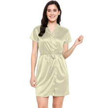 Satin Night Wear Bathrobe | Luxurious Kimono Robe S-3XL | 41 Colors S108