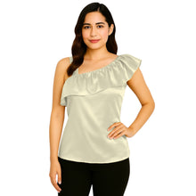 Satin Sleeveless Fancy Top | Party & Evening Wear S-3XL | 41 Colors S87