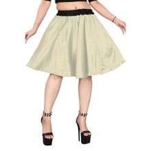 Satin Short Party wear Skirt S14-Regular Size 1