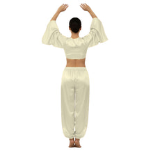 Satin Belly Dance Harem & Top Set | Full Costume S-3XL | 41 Colors S51