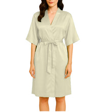 Satin Night Wear Bathrobe | Luxurious Kimono Robe S-3XL | 41 Colors S79