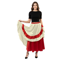 Satin Half Circle Belly Dance Skirt | Elegant Flow S-3XL | 41 Colors S71