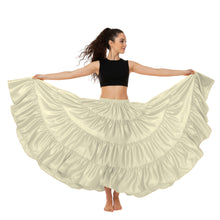 Ultimate Satin 25 Yard 4 Tier Skirt | Belly Dance Skirt S-5XL S20