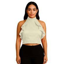 Satin Crop Top | Fancy Party Wear Blouse S-3XL | 41 Colors S92