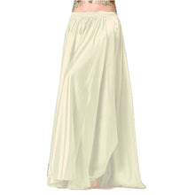 Satin Belly Dance Full Circle Skirt  S69 - Regular Size 1