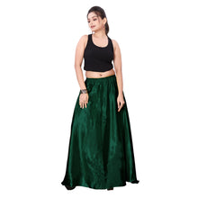 Satin Belly Dance Full Circle Skirt S8-Regular Size 1