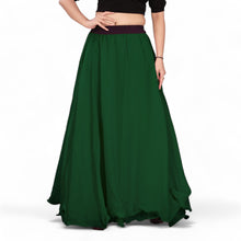 Chiffon Full Circle Belly Dance Skirt | Elegant 360° Flow & Sheer Movement C12
