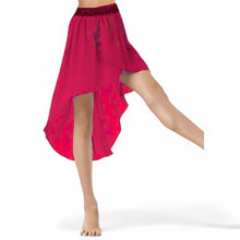 Chiffon High Low Wrap Asymmetrical Ballet Dance Skirt C41- Regular Size 1