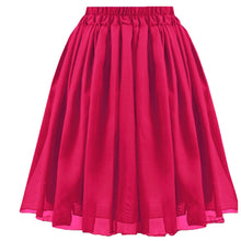 Flowy Chiffon Mini Skirt - High-Waist Pleated Party & Cocktail Wear C27