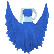 25 Yard 4-Tier Chiffon Belly Dance Skirt | Extreme Volume Sheer Dancewear C7