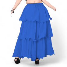 Chiffon 3 Layer Belly Dance Skirt C3- Regular Size 1