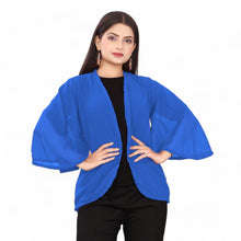 Women Chiffon Shrug / Jacket C51- Regular Size 1