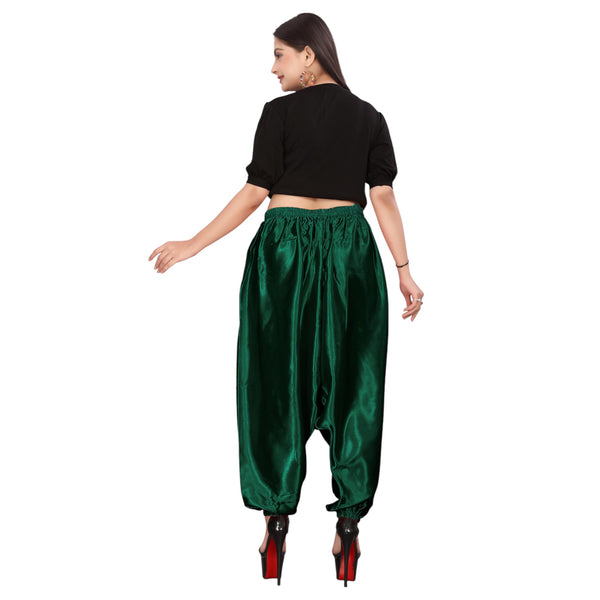 Satin Belly Dance Harem Pants S10-Regular Size 1