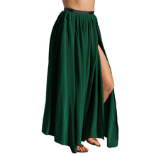 Side  Slit A line Belly Dance skirt 4 Layer Skirt S95 - Regular Size 1