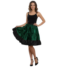 Satin 3-Layer Short Skirt | Tiered Ruffle Party Mini S-3XL S68