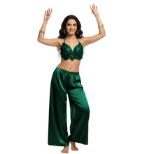 Satin Palazzo Pants | Belly Dance Wide Leg Flow S-3XL | 41 Colors S19