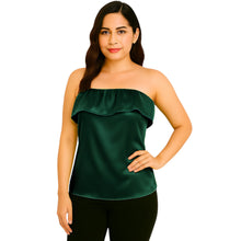 Satin Sleeveless Fancy Top | Party & Evening Wear S-3XL | 41 Colors S88
