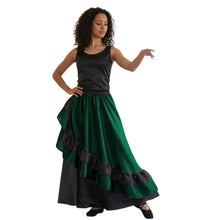 Satin Half Circle Belly Dance Skirt | Elegant Flow S-3XL | 41 Colors S57