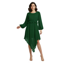 Chiffon Long Asymmetrical Dress | One Peace Party Gown S-5XL C55