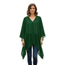Chiffon Long Bolero Jacket Shrug | Sheer Cover-Up S-5XL | 30 Colors C50
