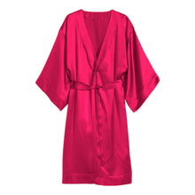 Satin Night Wear Bathrobe S79 - Regular Size 1