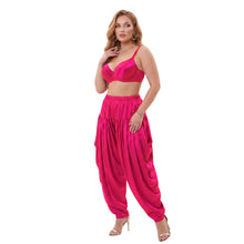 Satin Salwar Pants for Women – Wide Leg Harem Pants, S-5XL, 41 Colors S149