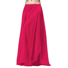 Satin Belly Dance Full Circle Skirt  S69 - Regular Size 1