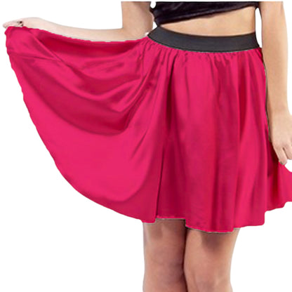 Satin Belly Dance Short skirt S70 - Regular Size 1