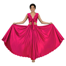 Green Satin Belly Dance Set, elegant costume S-3XL.