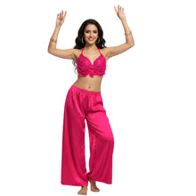 Satin Palazzo Pants | Belly Dance Wide Leg Flow S-3XL | 41 Colors S19
