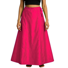 Satin Silk Saree Underskirt | Petticoat for Women S-3XL | 41 Colors S56
