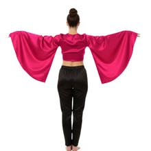 Satin Belly Dance Top | Self-Tie Choli Haut S-3XL | 41 Colors S37