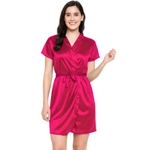 Satin Night Wear Bathrobe | Luxurious Kimono Robe S-3XL | 41 Colors S108