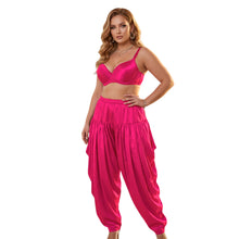 Satin Salwar Pants for Women – Wide Leg Harem Pants, S-5XL, 41 Colors S149