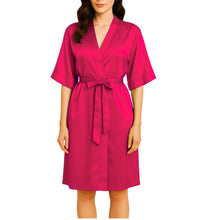 Satin Night Wear Bathrobe | Luxurious Kimono Robe S-3XL | 41 Colors S79