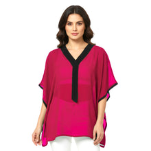 Chiffon Tulip Caftan Top | Flowy Casual Tunic S-5XL | 30 Colors C64